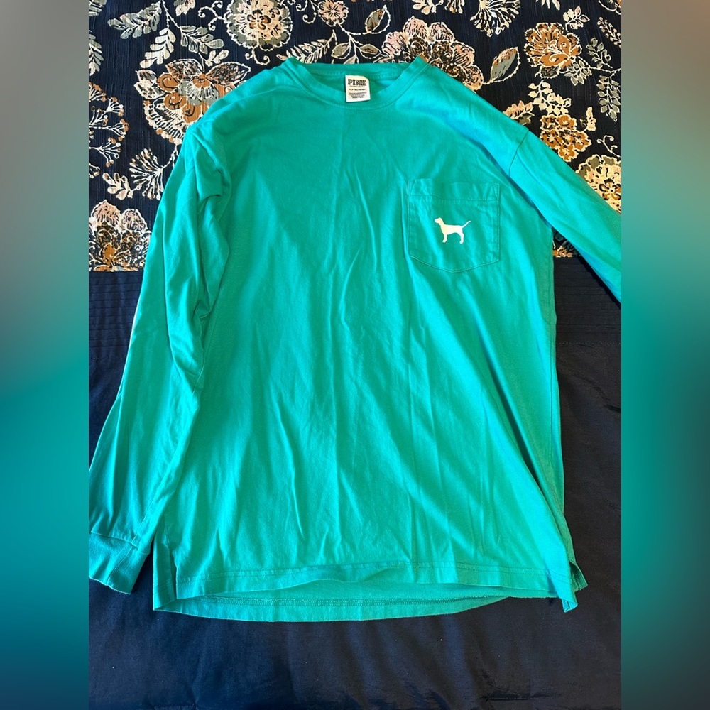 PINK aqua shirt